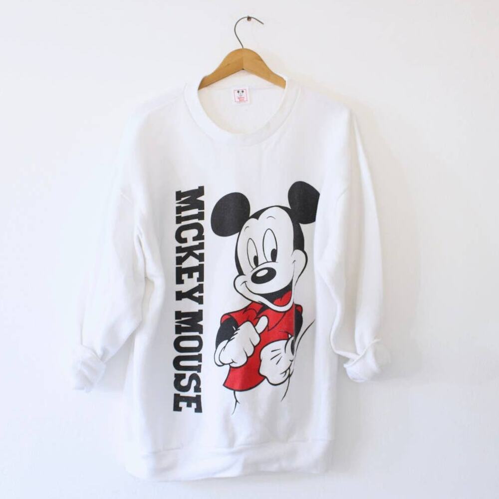 Vintage Walt Disney Mickey Mouse Sweatshirt Large